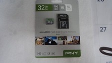 PNY 32GB MicroSDHC Flash Card, Lot of 3.