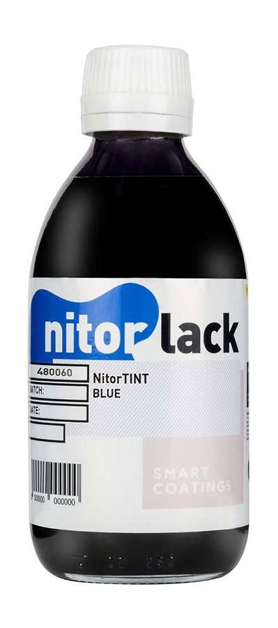 Флакон NITORLACK Farbstoff blau - 250 мл