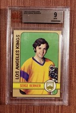 1972 O-Pee-Chee #152 Serge Bernier Los Angeles Kings Hockey Card BVG 9 Mint Pop1