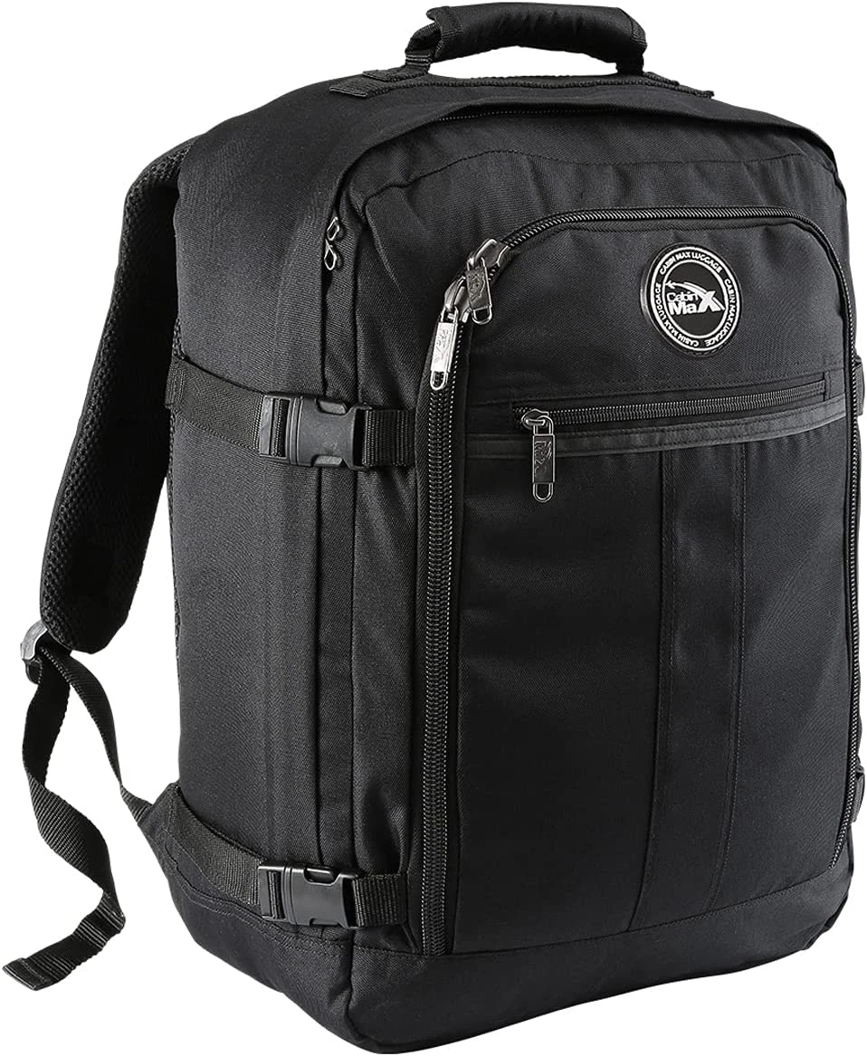 Max liter backpack clearance for carry on