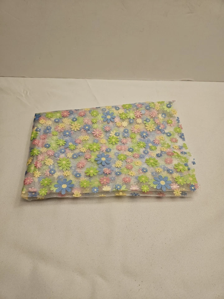 Yards of Sheer and Shiny Polyester Fabrics Assorted Sizes Styles Lot - Image 2 of 4