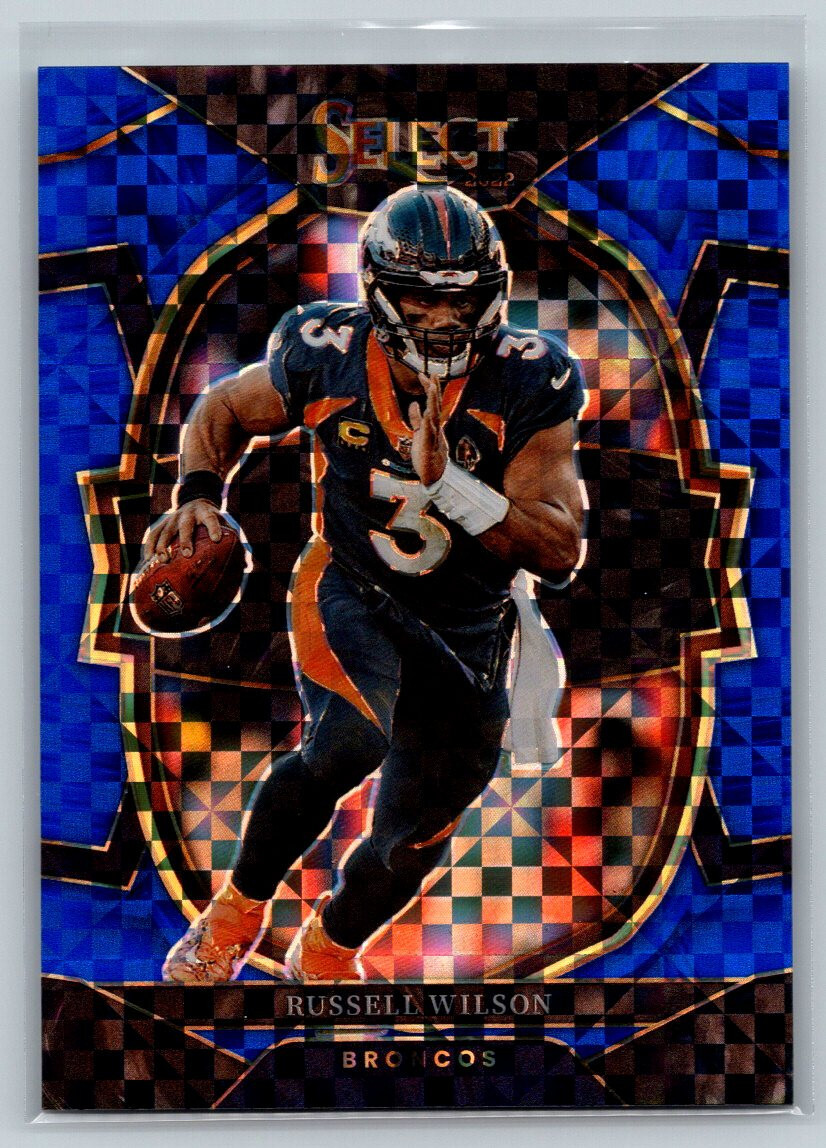 ルイス　テルセロス　送料分 2022 Select Russell Wilson #23 Blue Checkers Concourse /199