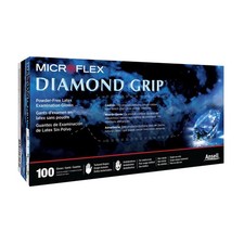 Diamond Grip  Latex Exam Glove, Extra Large, ...