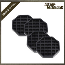 Octagon Coffee Drip Tray Plastic 4 Inch Pack of 4 for Coffee Countertop Spill