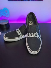 Vans x Metallica Classic Slipper schwarz weiß EU41 US8,5 UK7,5 selten ohne …