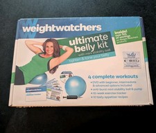 Weight Watchers Ultimate Belly Kit DVD Mini Stability Ball Tone Sealed New