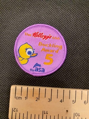 Kellogg's Asa Awards Scheme DUCKLING 5 Swimming Patch/Cloth Badge