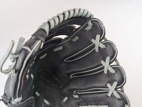 Wilson A360 11.5" Guante Lanzamiento Mano Derecha A03RB17 Cuero Negro Béisbol Softbol - Imagen 10 de 21
