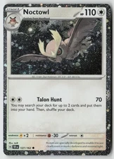 Noctowl - 127 (Cosmos Holo) 127/162 - SV: Scarlet & Violet Promo Cards Holo - PT