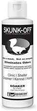 Skunk off Pet Odor Eliminator Soaker Bottle - Ready to Use Skunk Odor Remover fo