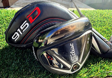 Titleist 915 D3 Driver 9.5° Stiff Fujikura Motore F3 60 + Headcover RH