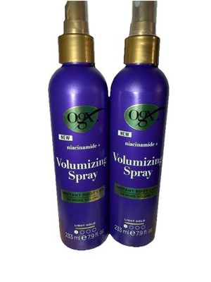 OGX Niacinamide+ Volumizing Spray Instant Root Lift More Volume Light Hold 2x