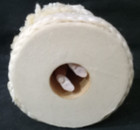 VINTAGE -  CROCHETED DOLL - TOILET TISSUE HOLDER - OFF WHITE #3 — photo 5