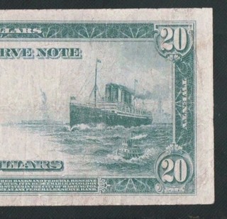 BEAUTIFUL SAN FRANCISCO TYPE ONE 1914 $20 FRN! NO PINHOLES OR TEARS