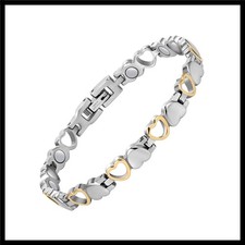 Ultra Strength Magnetic Bracelet for Women, Women's Effective Titanium Steel ...