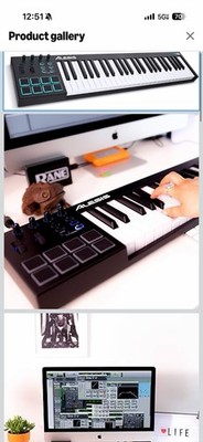 Alesis V49 49-Key USB Midi Keyboard Controller