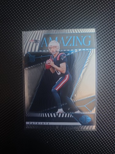 Drake Maye [Black] #2 2024 Panini Illusions Amazing card