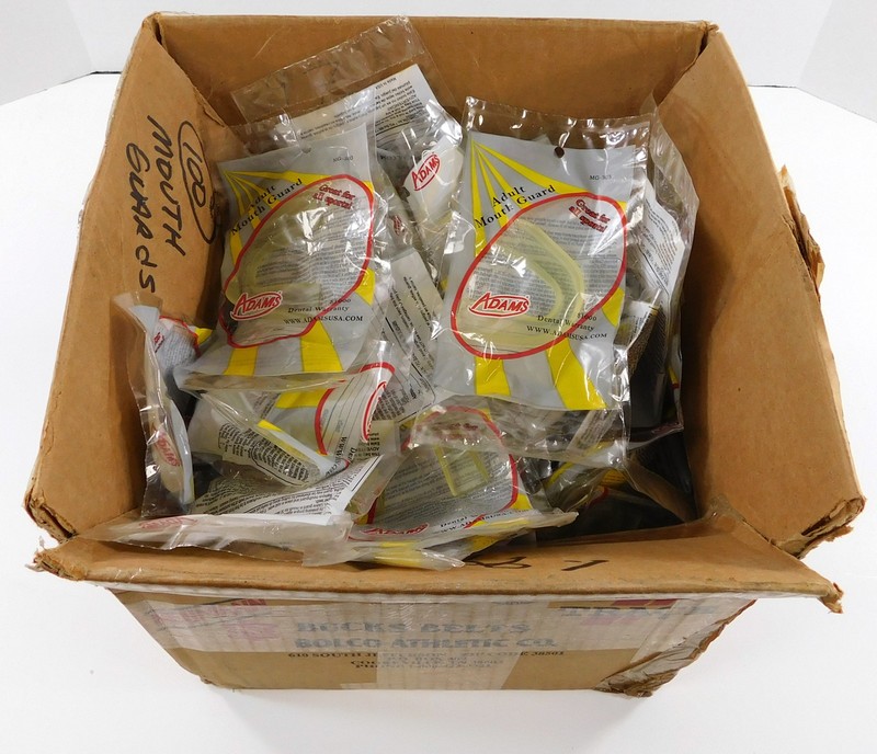 Lot of (50+) Adam's Adult Mouth Guards (Individually Packaged) Boil & Bite NIP