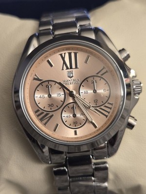 Montres Prestige X Invicta Women's Watch 35mm Stainless Steel Pink MPW-0195 New!