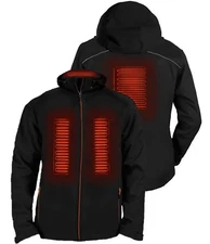 Classic Heated Jacket with 7.4V / 3500mAh Battery Pack Windproof, Waterproof 2XL