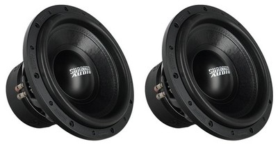 (2) Sundown Audio SA-12 V.3 D4 12'' 1500w RMS Subwoofers DVC 4-Ohm SA Series Subs