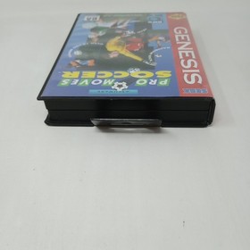 Pro Moves Soccer (Sega Genesis) Cartridge, Case, Manual, & Insert