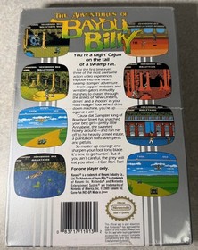 NES SEALED - Adventures of Bayou Billy - Rev-A H-Seam Factory Seal Nintendo NEW