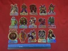 YU-GI-OH! Yugioh 15 Vintage 1996 NOS Vending Machine Prismatic Stickers