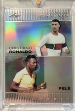 2023 LEAF SPECIAL RELEASE ELE-08 RONALDO/PELE EXCLUSIVE LEGENDS ED 22/25