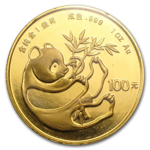 1984 Chinese Gold Panda 1 oz — photo from the most recent tracked eBay sale