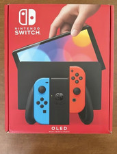 Nintendo Switch – OLED Model w/ Neon Red & Neon Blue Joy-Con