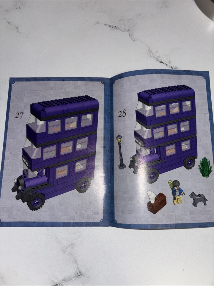 LEGO Harry Potter: Knight Bus 4755, Manual Only - Image 4 of 4