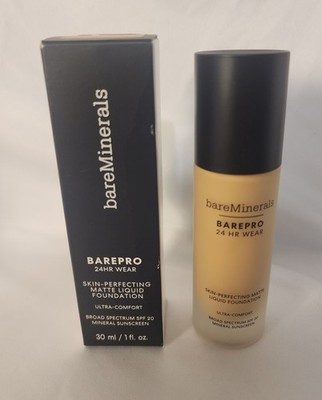 BareMinerals BAREPRO 24HR Wear Skin Perfecting MATTE Foundation Light 27 Cool