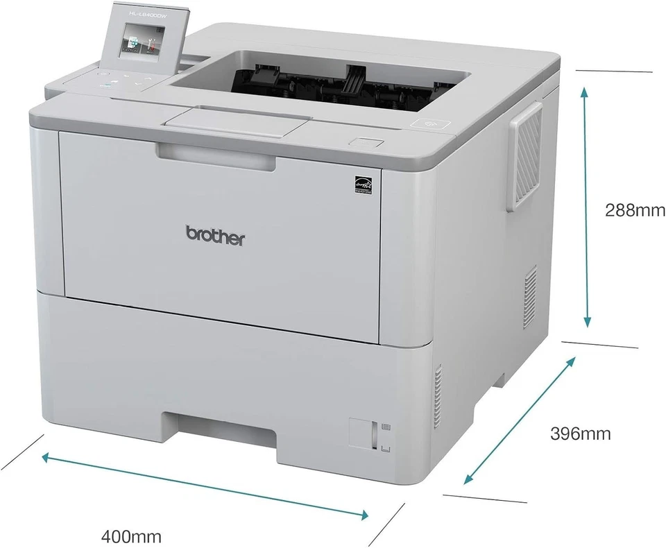 BROTHER HL-L6300DW DUPLEX WIRELESS FAST 48PPM COMPACT A4 MONO LASER PRINTER - Image 4 of 4