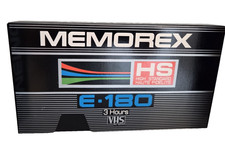 VHS Leerkassetten Memorex E-180 Neu bzw. Neuwertig  Videokassette Video Kassette