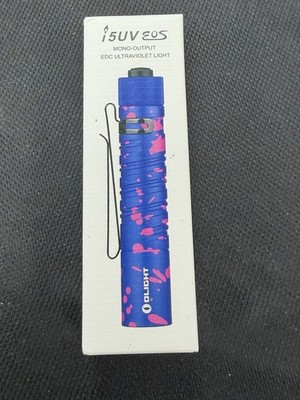 Olight i5UV EOS Ultraviolet Light purple RARE IPX8 AA Battery **NEW**