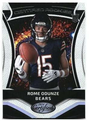 Rome Odunze Panini Certified - Certified Rookies 13 Chicago Bears 2024