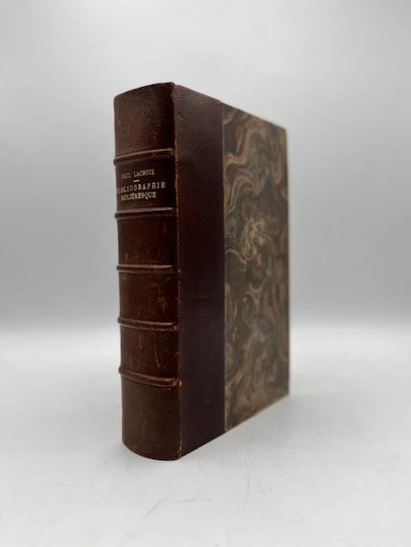 [BIBLIO] LACROIX (Paul) [bibliophile Jacob] Bibliographie Moliéresque.   1875 - Photo 1/1