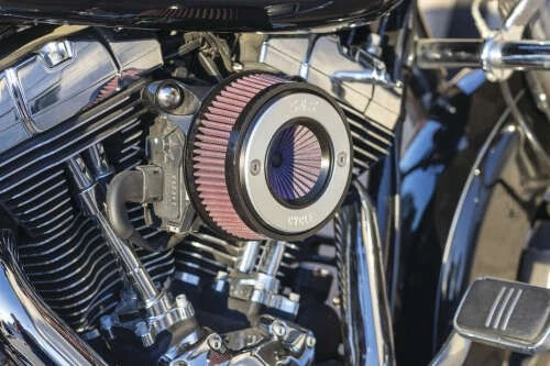 S&S Air Stinger Stealth Air Cleaner Kit - Chrome Motorcycle Street 170-0715A - Изображение 2 из 4