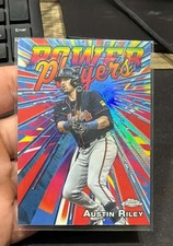 2025 Topps Chrome Update - Power Players #PP-38 Austin Riley