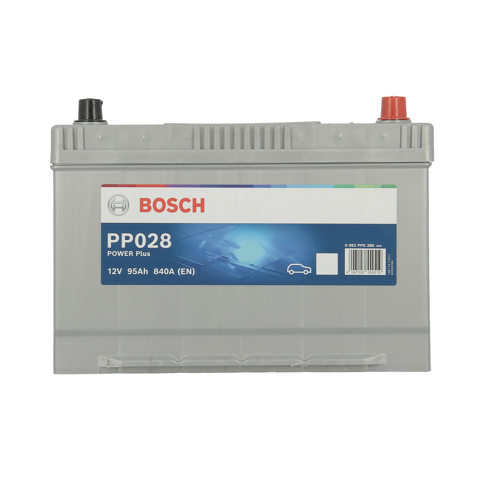 Batterie Bosch 95Ah pour berline et monospace voyagez en famille l'esprit tranquille