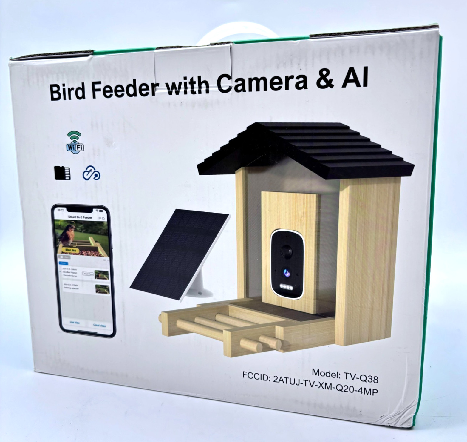 With Camera And Ai: High Definition With Loop Video Recording