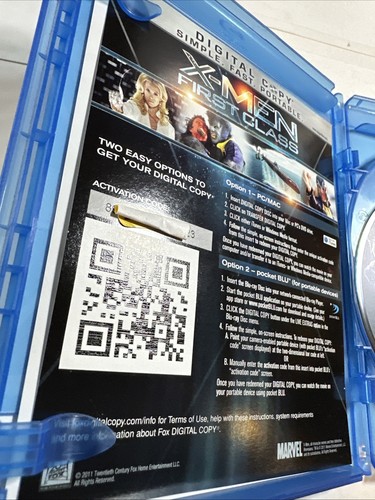 X-Men: First Class (Blu-ray + DVD, 2011, 3 Disc Set Comics Based Movie. NM - Imagen 2 de 16