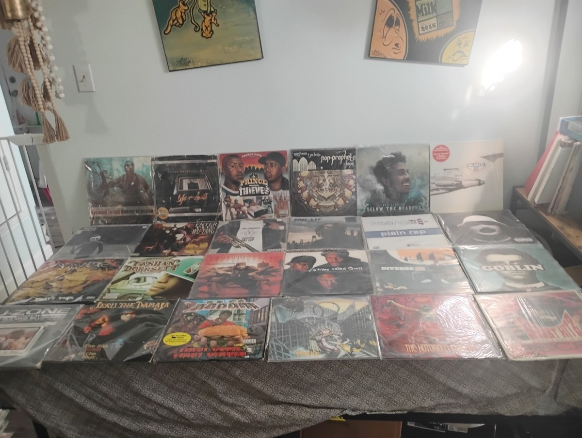 HUGE RECORD COLLECTION!!! MF DOOM NOTORIOUS BIG MADLIB PHARCYDE