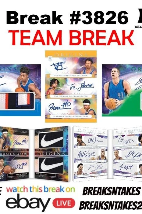 Break #3826: 2025-26 Panini Origins Basketball Hobby CASE (12 BOX) PYT