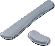 Keyboard Mouse Wrist Rest Set Memory Foam Gel Support Cushion for Comfort