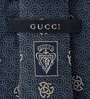 GUCCI Classic Tie.  Logo “GG”.  Made in Italy. Authentic. Excellent Condition.