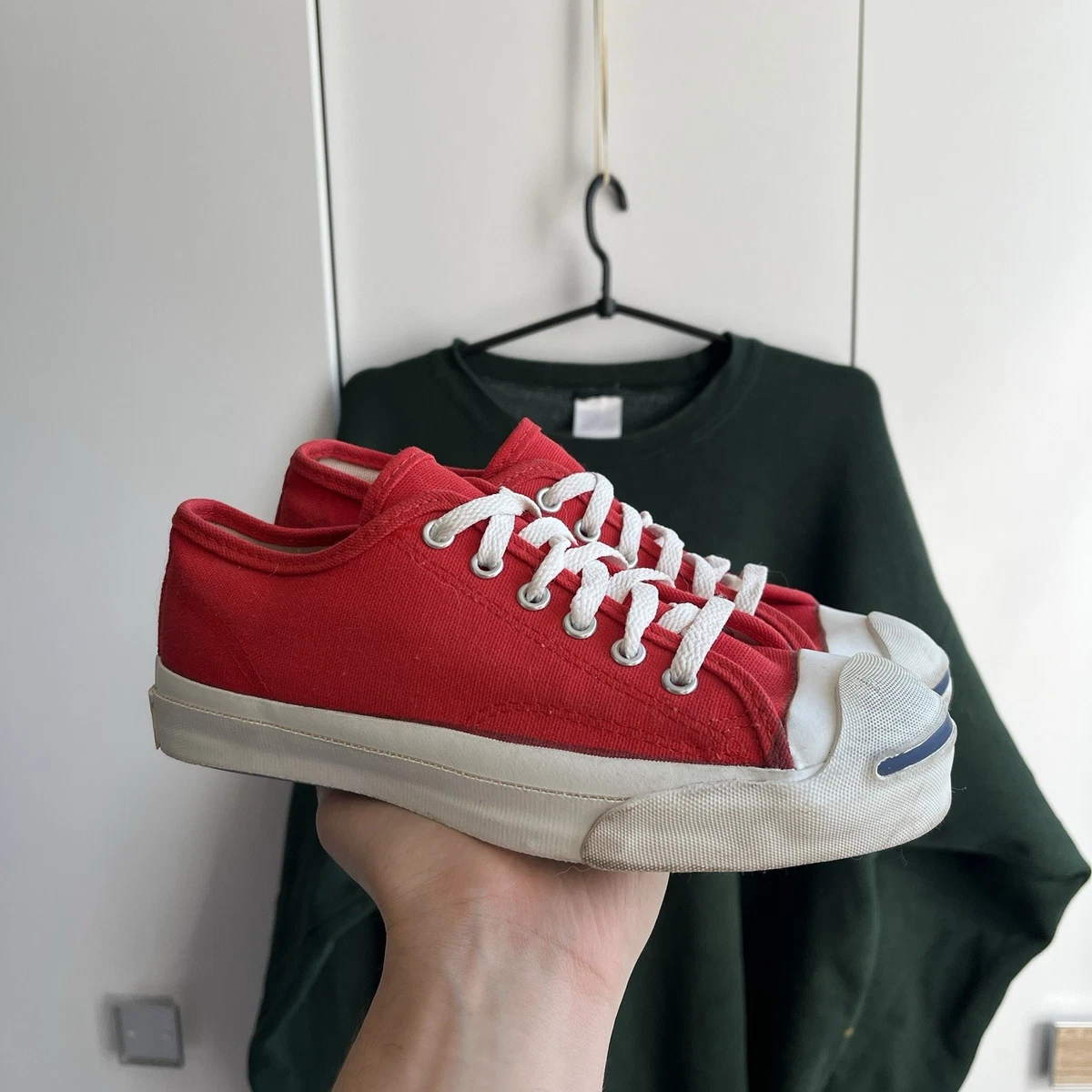 Converse Jack Purcell Vintage Rare MADE IN USA Size 5 | eBay