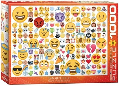 Eurographics Emojipuzzle 1000 Teile Puzzle