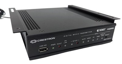 Crestron DM-TX-401-C HDMI Digital Media Transmitter 6505028 w/ Bracket & Adapter